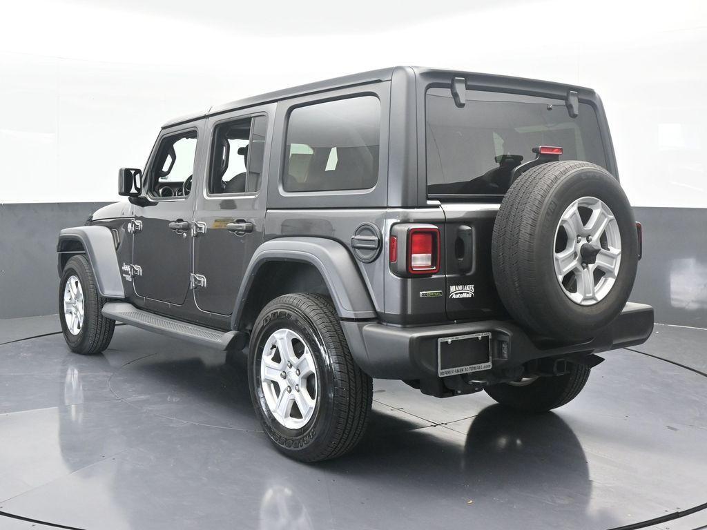 used 2021 Jeep Wrangler Unlimited car, priced at $25,987