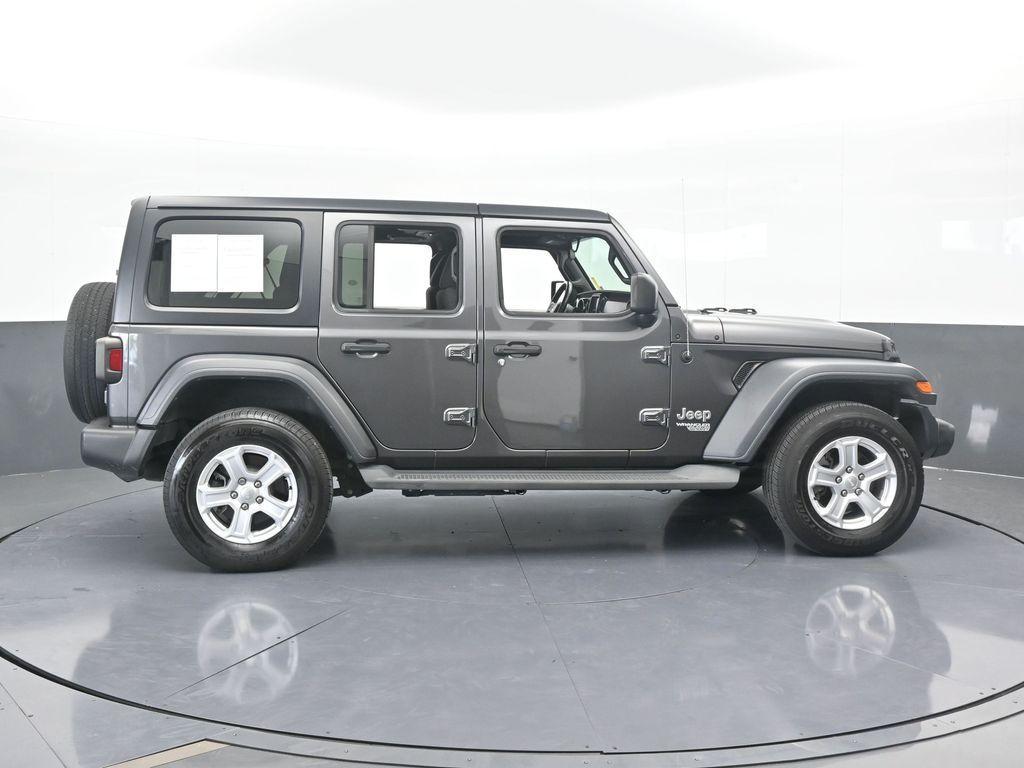used 2021 Jeep Wrangler Unlimited car, priced at $25,987
