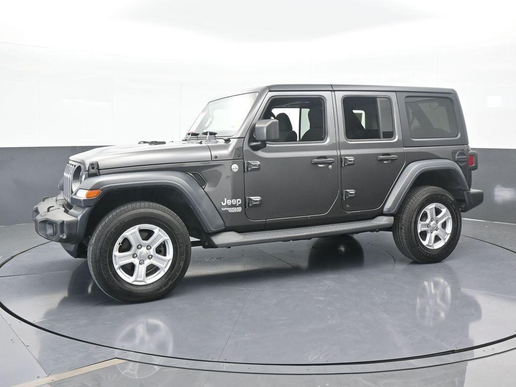 used 2021 Jeep Wrangler Unlimited car, priced at $25,987