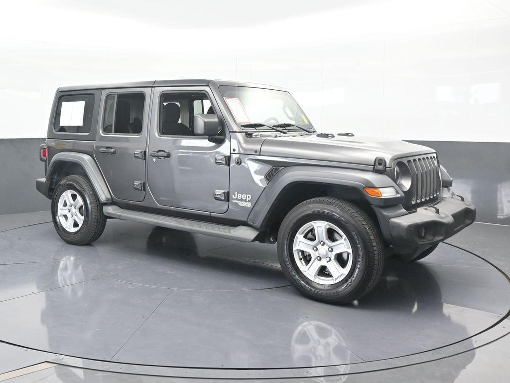 used 2021 Jeep Wrangler Unlimited car, priced at $25,987