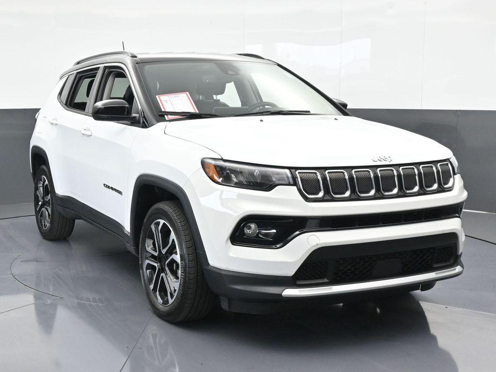 used 2022 Jeep Compass car, priced at $22,000