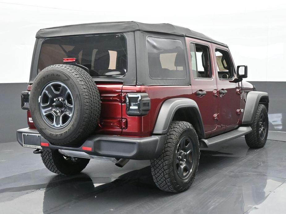 used 2021 Jeep Wrangler Unlimited car, priced at $27,394