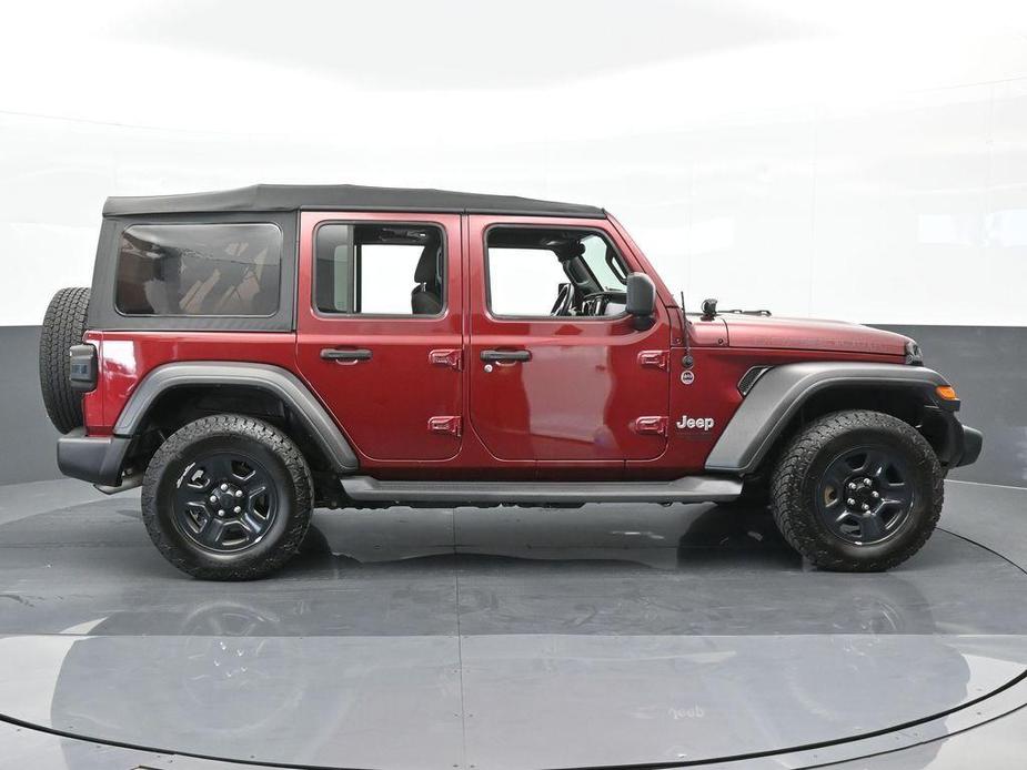 used 2021 Jeep Wrangler Unlimited car, priced at $27,394