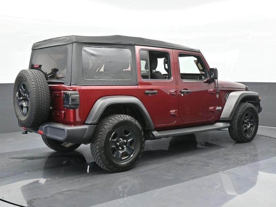 used 2021 Jeep Wrangler Unlimited car, priced at $27,394