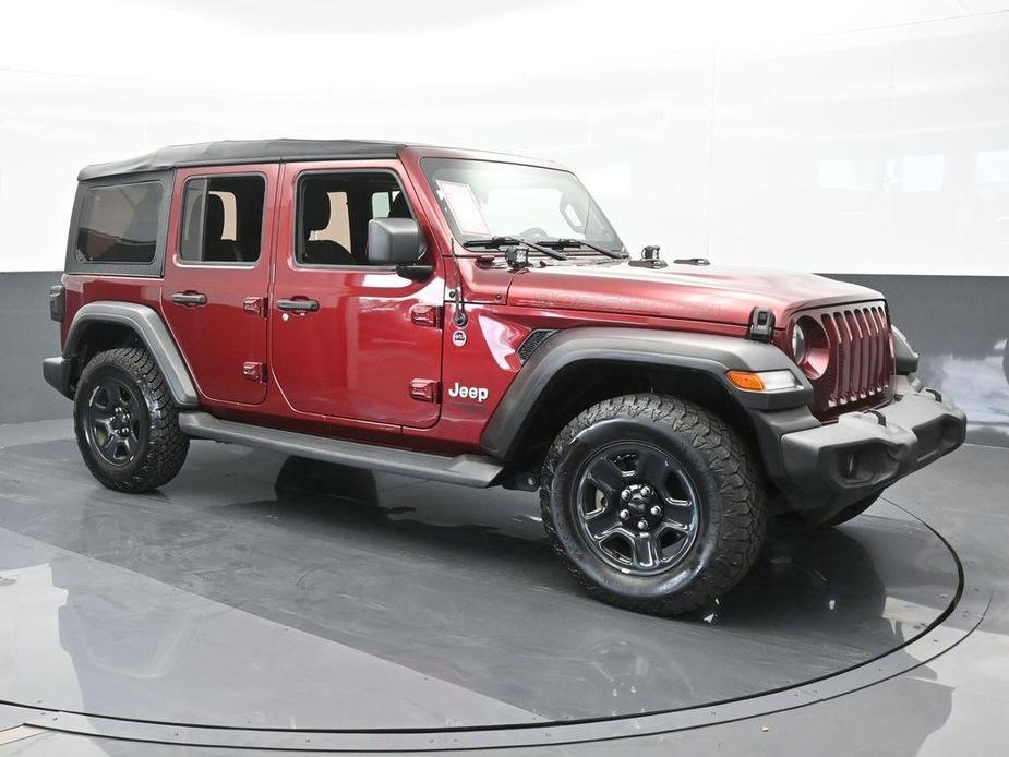 used 2021 Jeep Wrangler Unlimited car, priced at $27,394