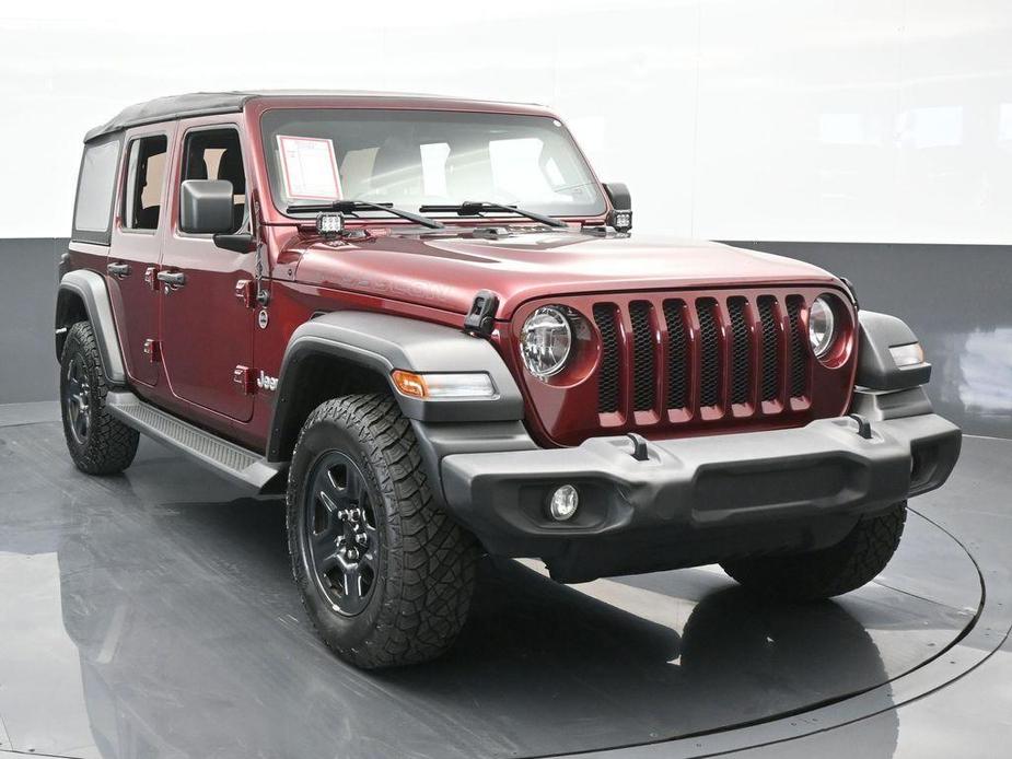 used 2021 Jeep Wrangler Unlimited car, priced at $27,394