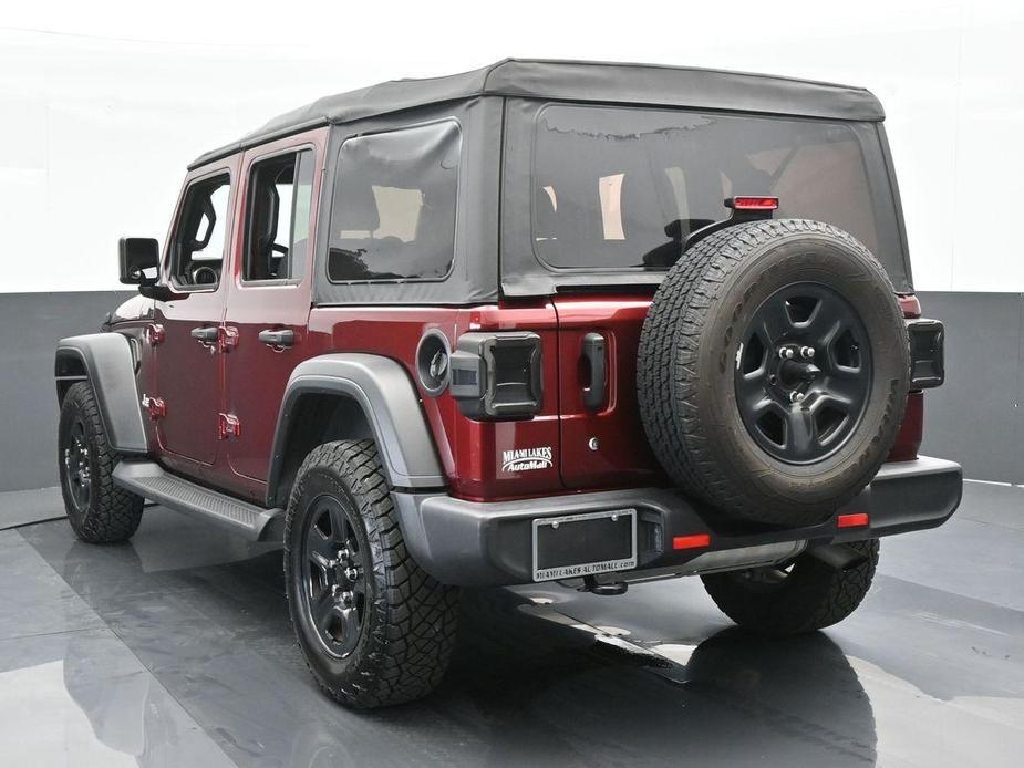 used 2021 Jeep Wrangler Unlimited car, priced at $27,394