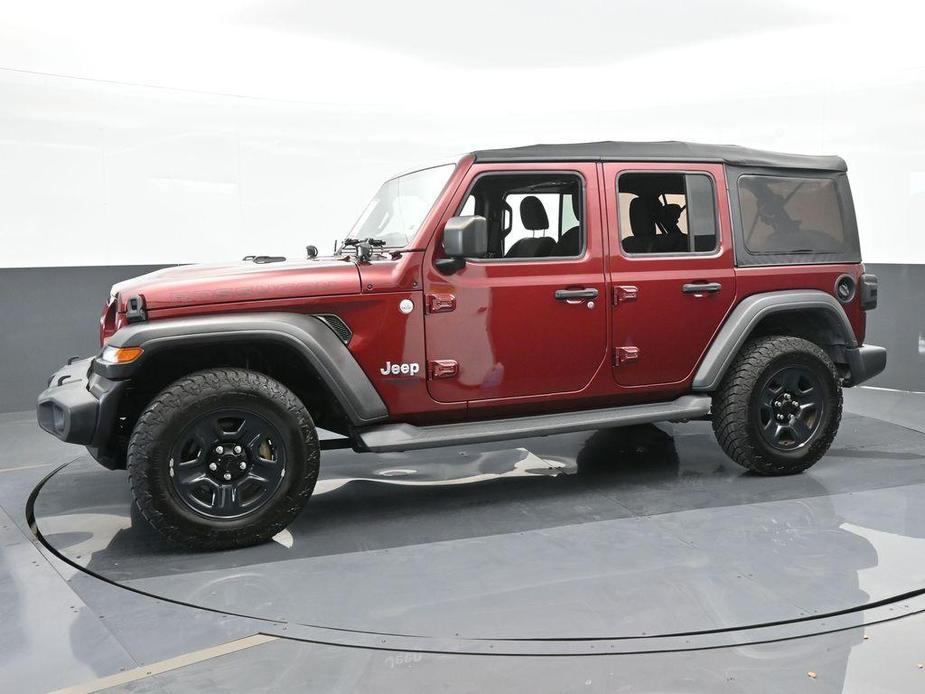 used 2021 Jeep Wrangler Unlimited car, priced at $27,394