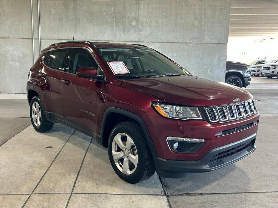 used 2021 Jeep Compass car, priced at $17,200