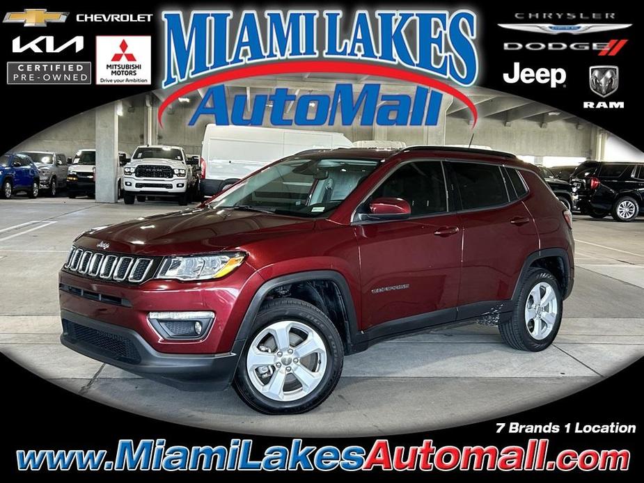 used 2021 Jeep Compass car, priced at $17,200