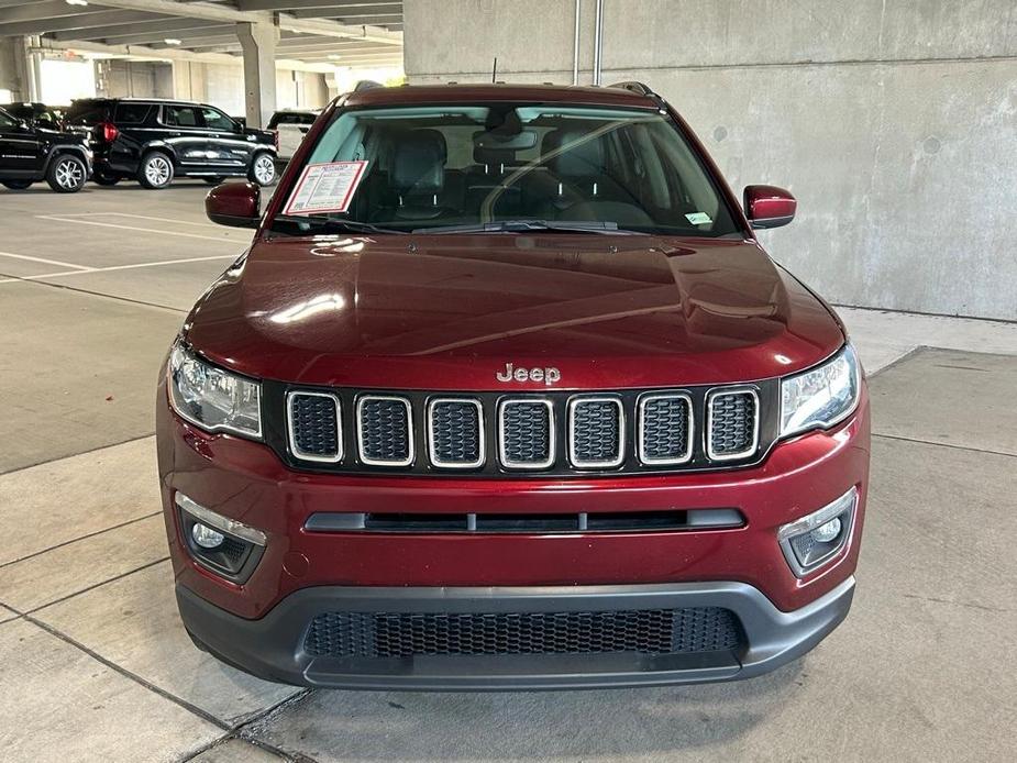 used 2021 Jeep Compass car, priced at $17,200