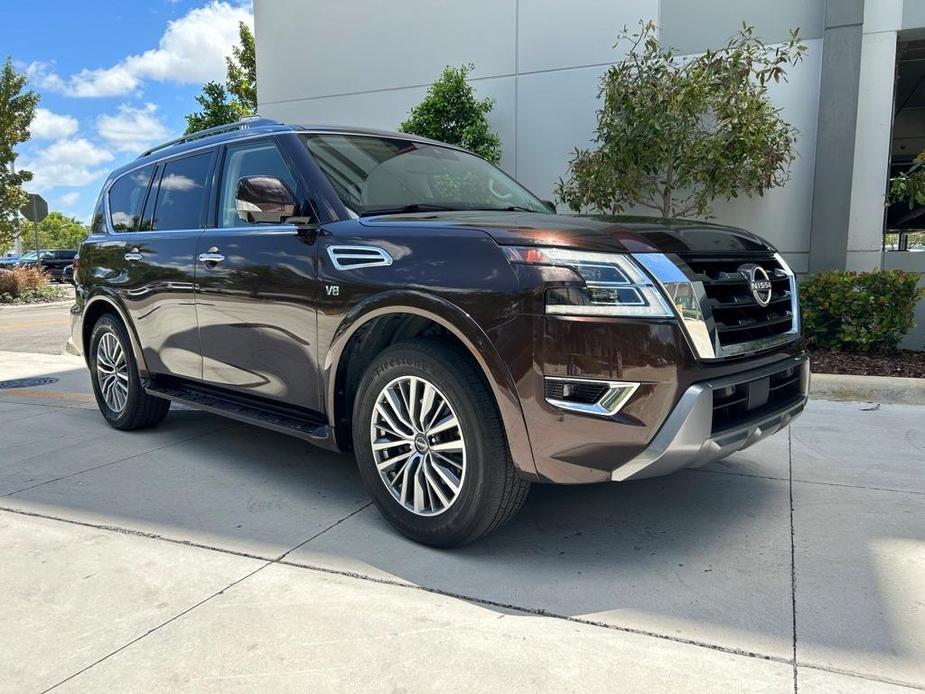 used 2021 Nissan Armada car, priced at $26,289