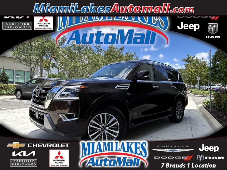 used 2021 Nissan Armada car, priced at $26,289