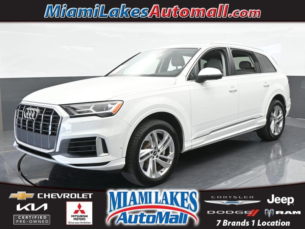 used 2021 Audi Q7 car, priced at $30,150