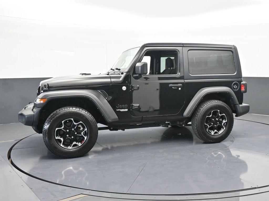 used 2021 Jeep Wrangler car, priced at $25,396