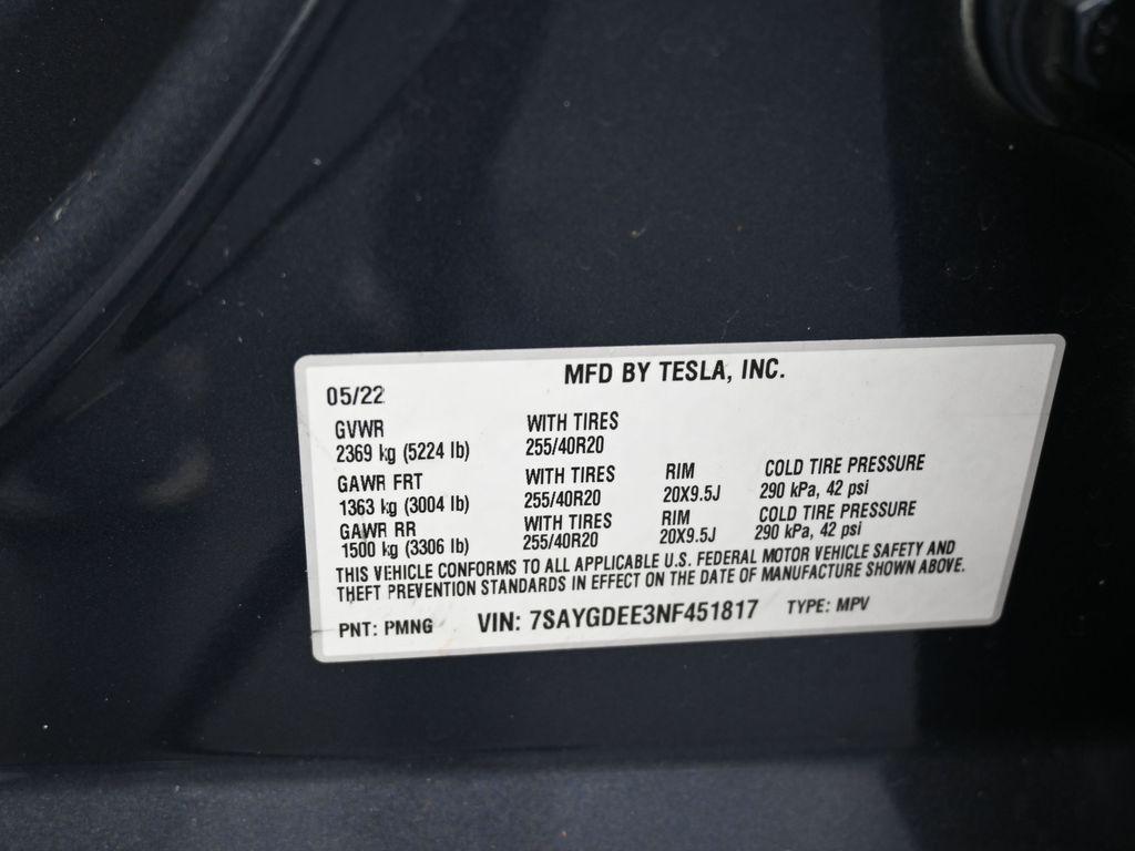 used 2022 Tesla Model Y car, priced at $29,995