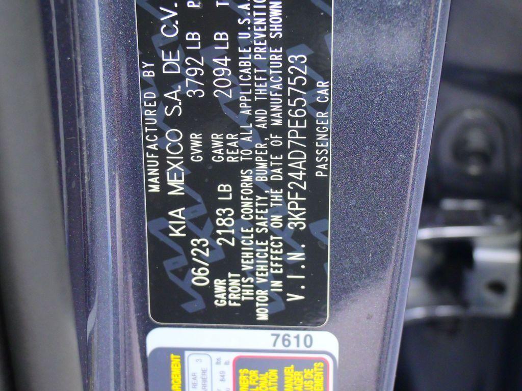 used 2023 Kia Forte car, priced at $16,289