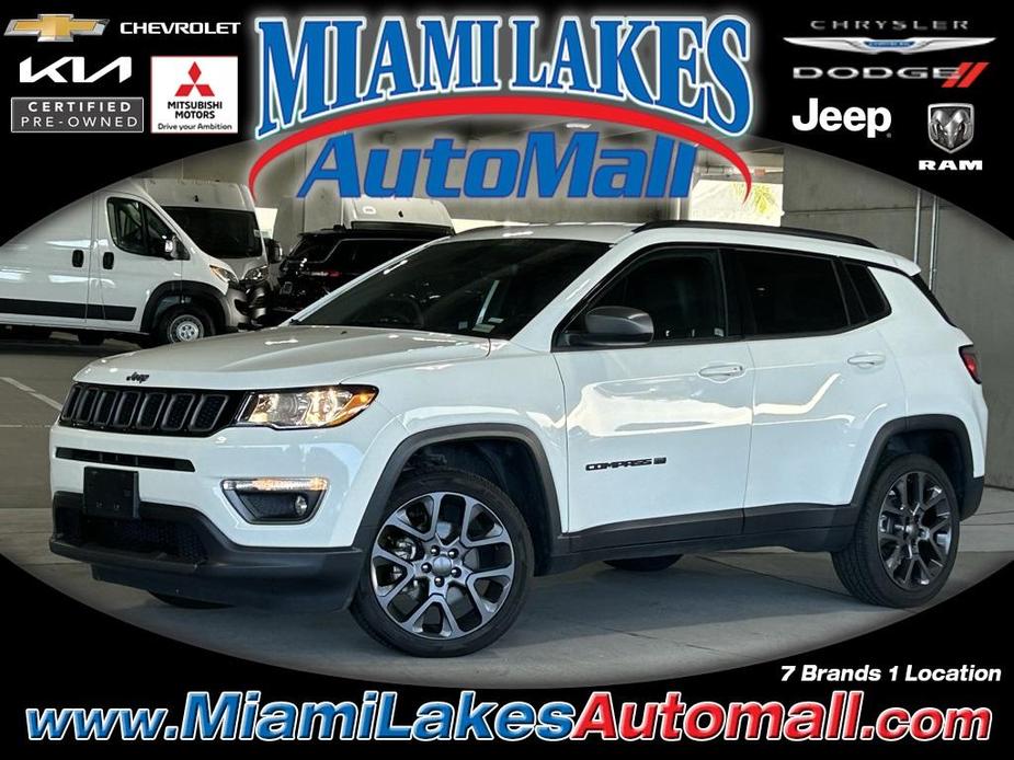used 2021 Jeep Compass car, priced at $17,291