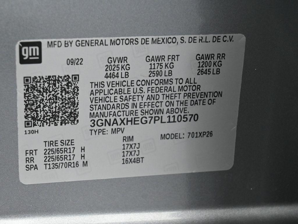 used 2023 Chevrolet Equinox car, priced at $18,695