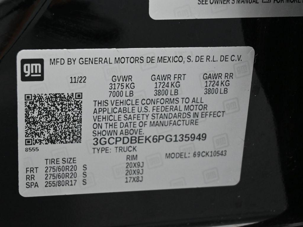 used 2023 Chevrolet Silverado 1500 car, priced at $38,850