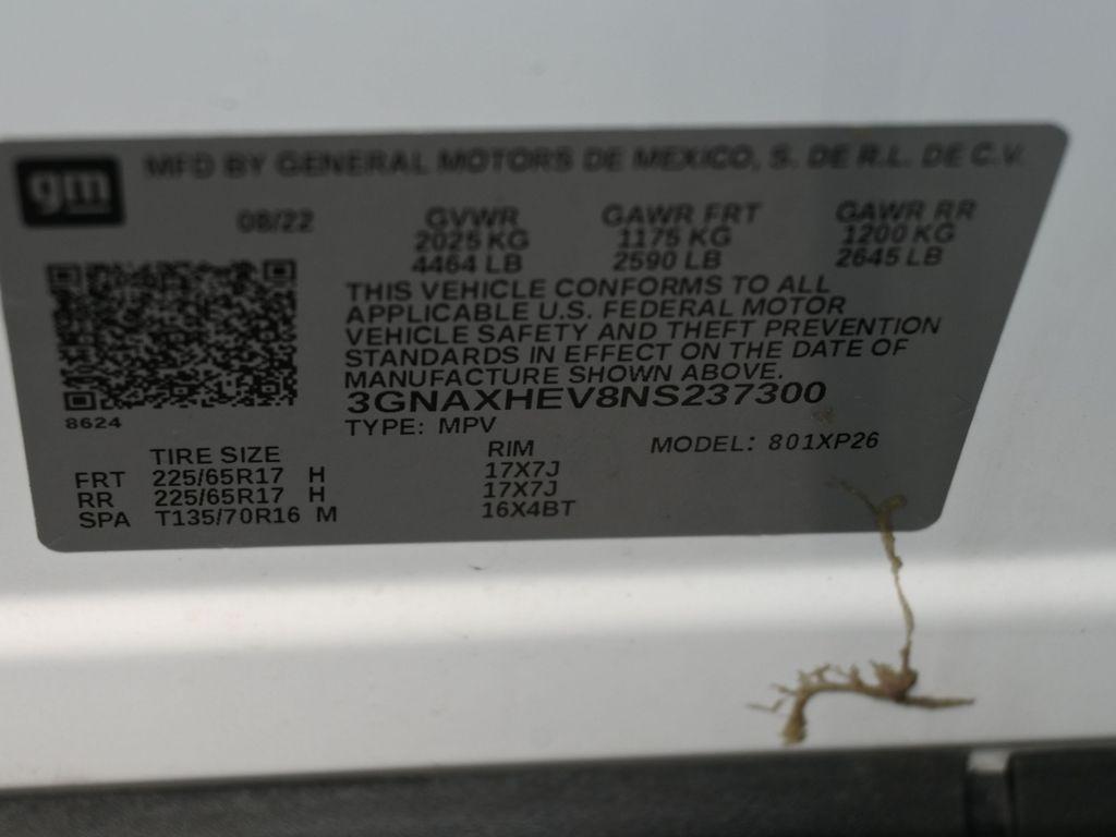 used 2022 Chevrolet Equinox car, priced at $16,299