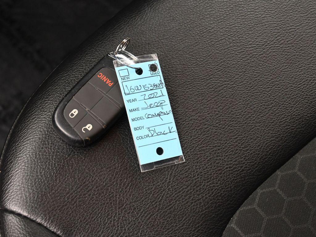 used 2021 Jeep Compass car, priced at $17,583