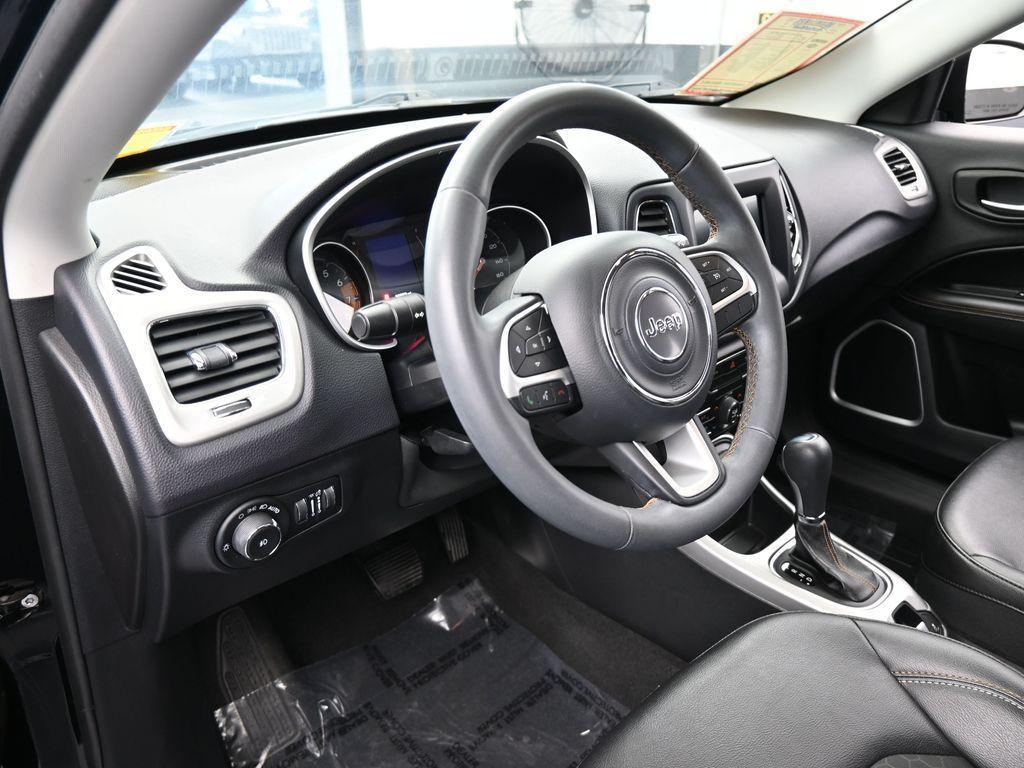 used 2021 Jeep Compass car, priced at $17,583