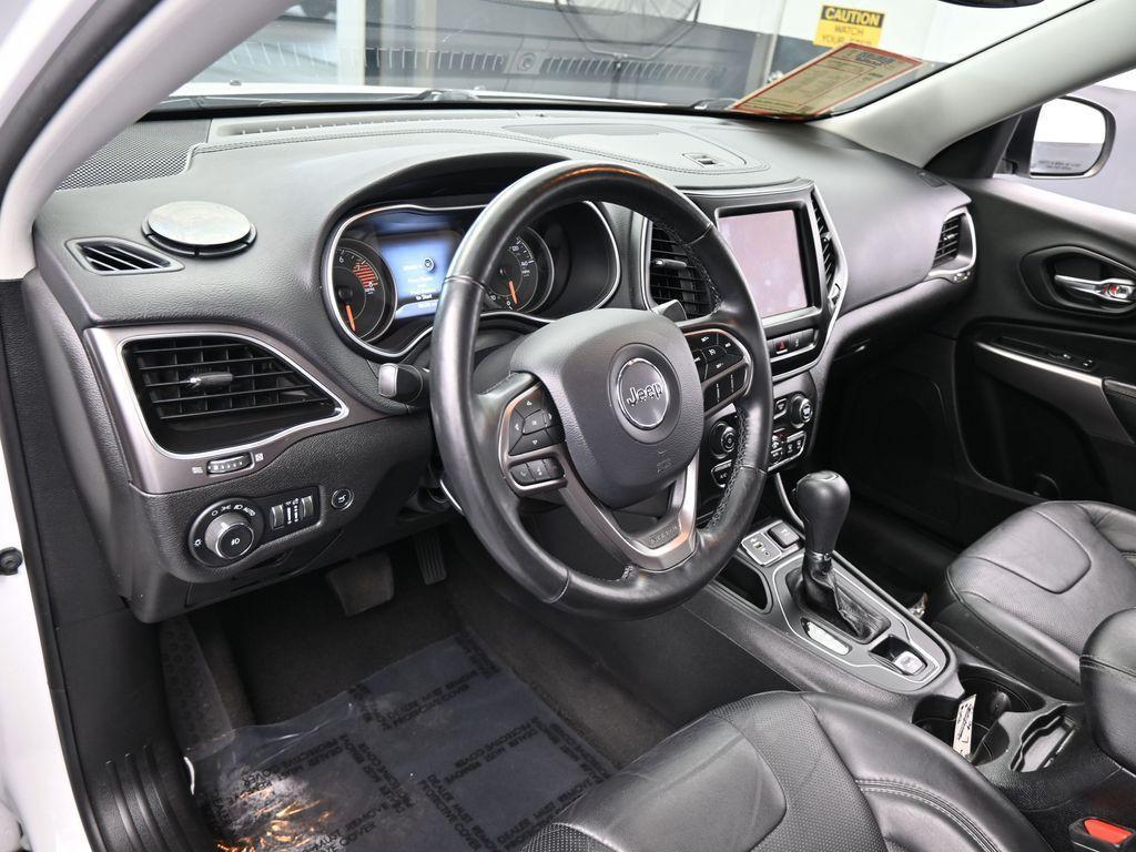 used 2021 Jeep Cherokee car, priced at $17,483