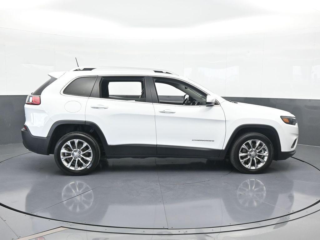 used 2021 Jeep Cherokee car, priced at $17,483