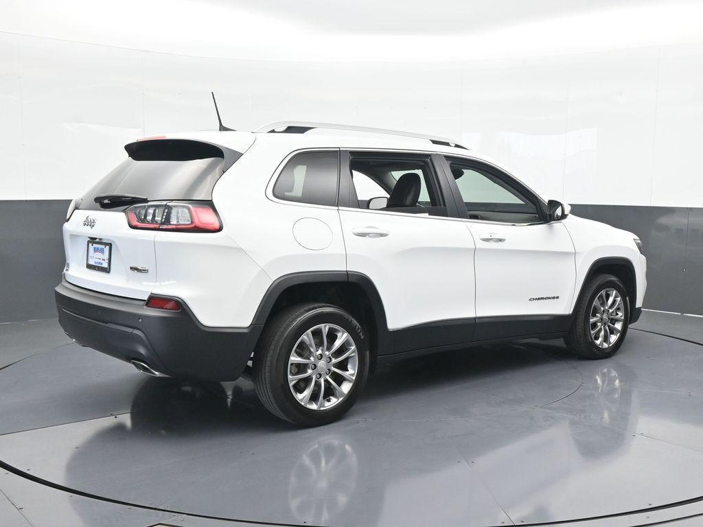 used 2021 Jeep Cherokee car, priced at $17,483