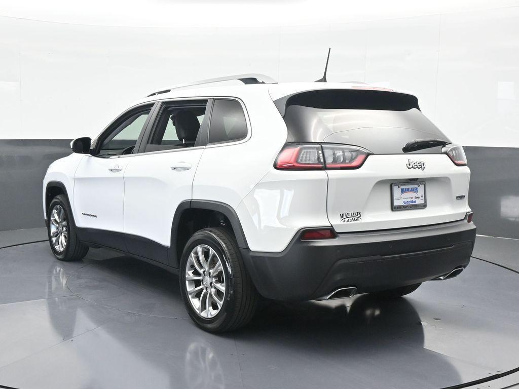 used 2021 Jeep Cherokee car, priced at $17,483