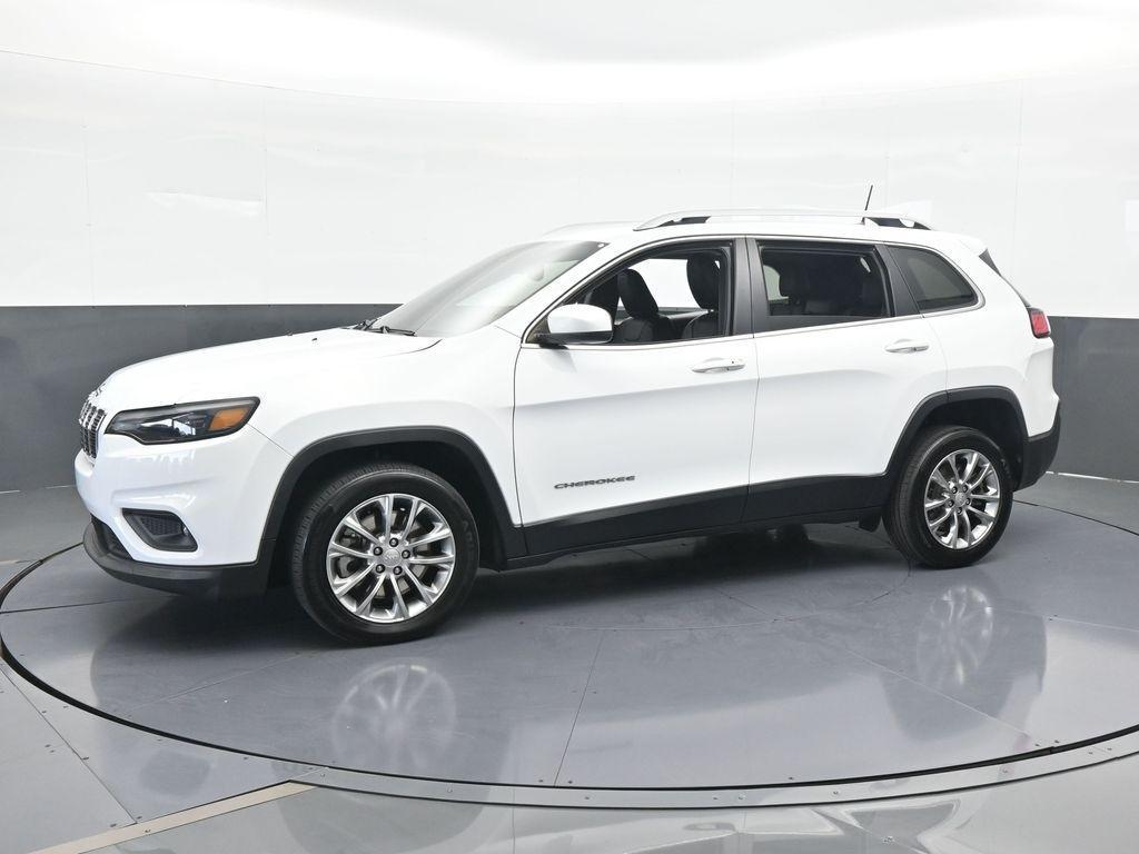 used 2021 Jeep Cherokee car, priced at $17,483