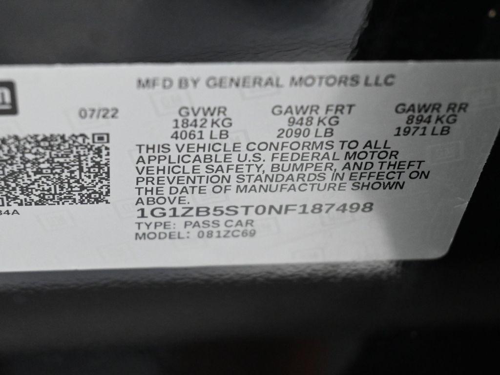used 2022 Chevrolet Malibu car, priced at $13,961