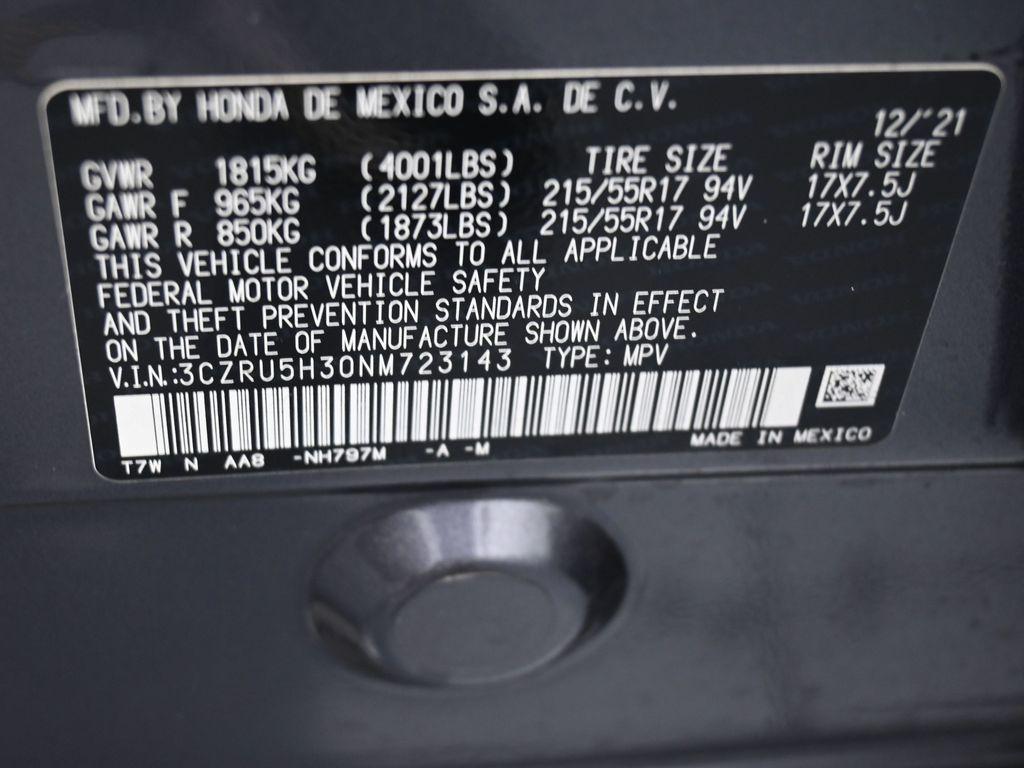 used 2022 Honda HR-V car, priced at $18,475