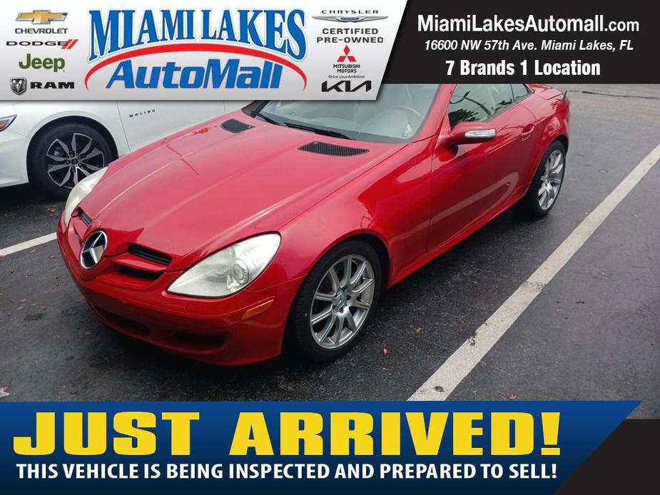 used 2007 Mercedes-Benz SLK-Class car, priced at $14,333