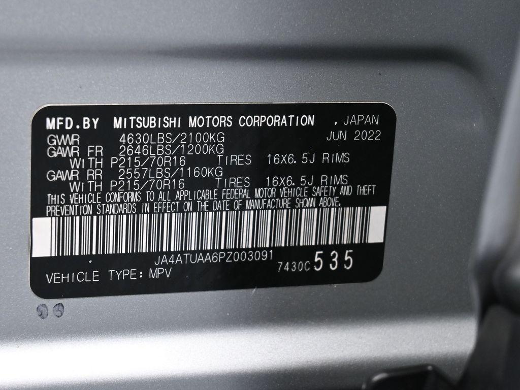 used 2023 Mitsubishi Eclipse Cross car, priced at $19,250