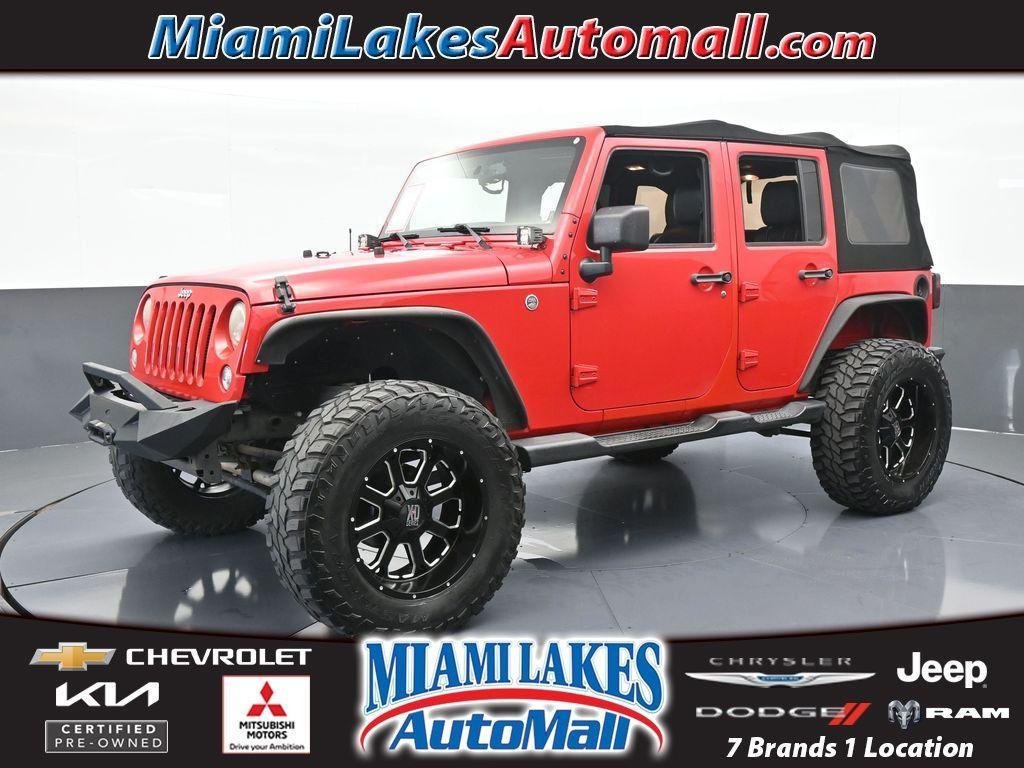 used 2018 Jeep Wrangler JK Unlimited car, priced at $23,950
