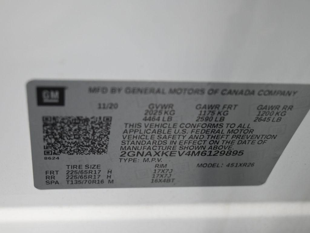 used 2021 Chevrolet Equinox car, priced at $11,891