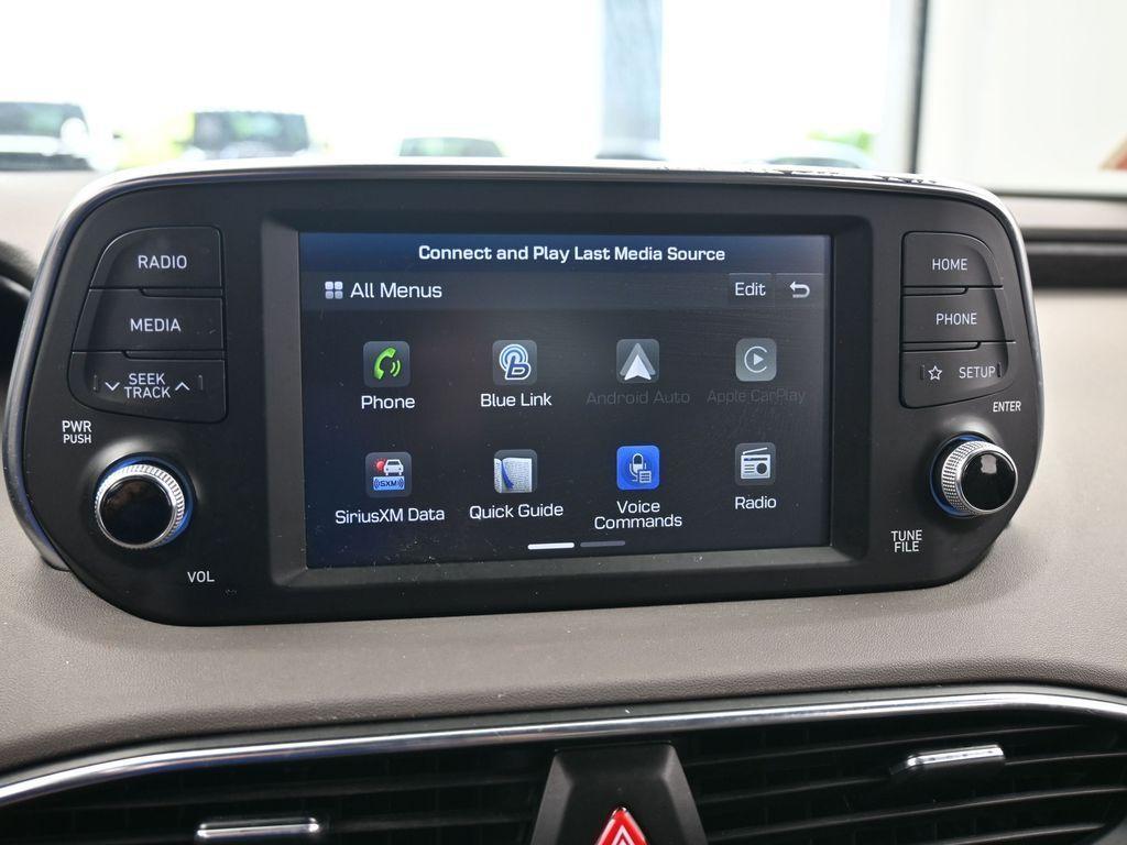 used 2019 Hyundai Santa Fe car, priced at $17,856