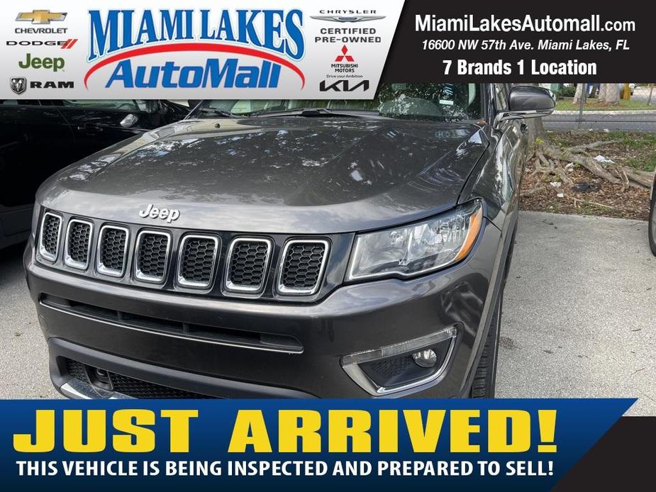 used 2021 Jeep Compass car, priced at $16,000