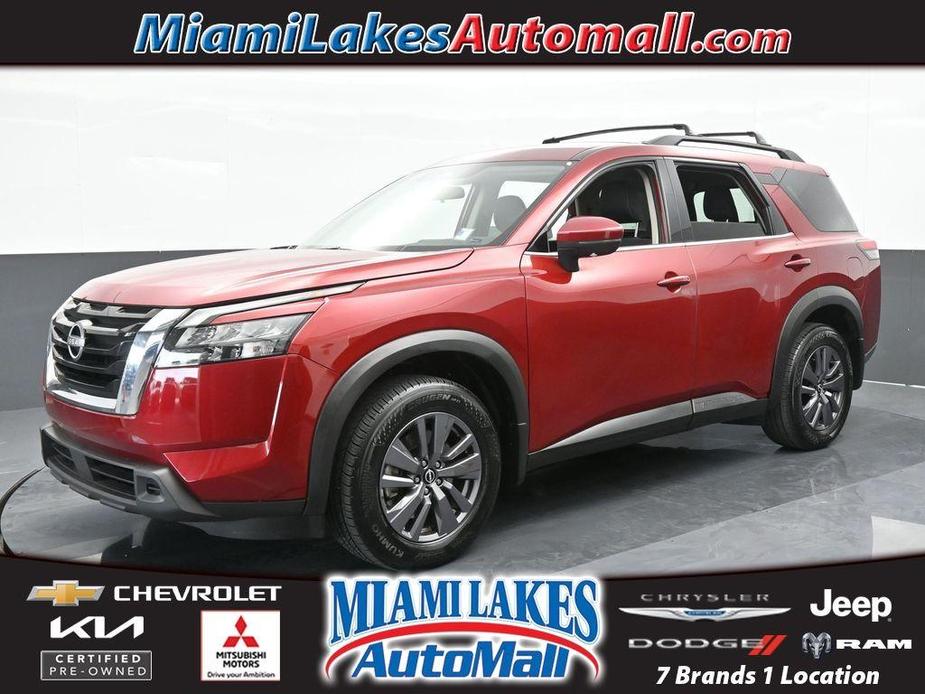 used 2023 Nissan Pathfinder car, priced at $25,599