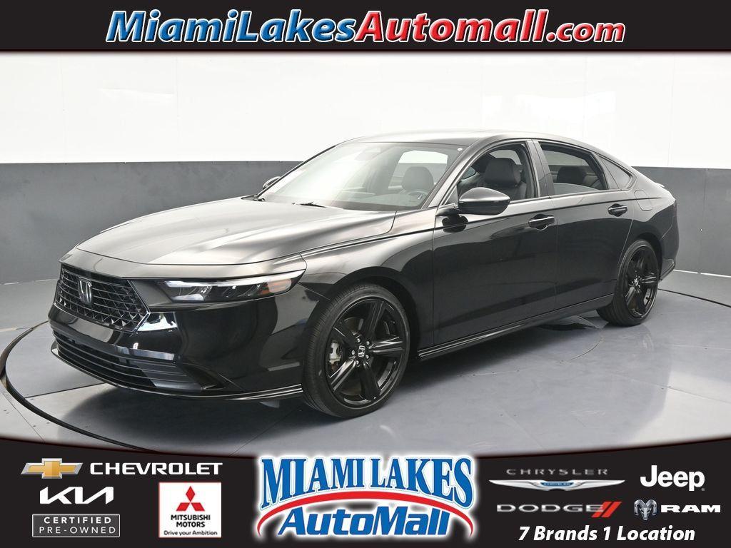 used 2023 Honda Accord Hybrid car, priced at $27,794