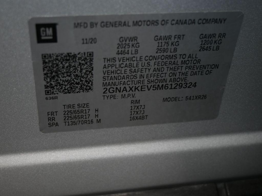 used 2021 Chevrolet Equinox car, priced at $11,395