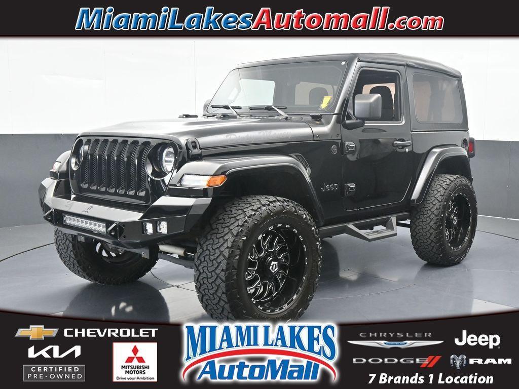 used 2021 Jeep Wrangler car, priced at $27,591
