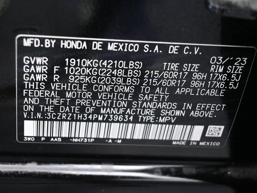used 2023 Honda HR-V car, priced at $20,330