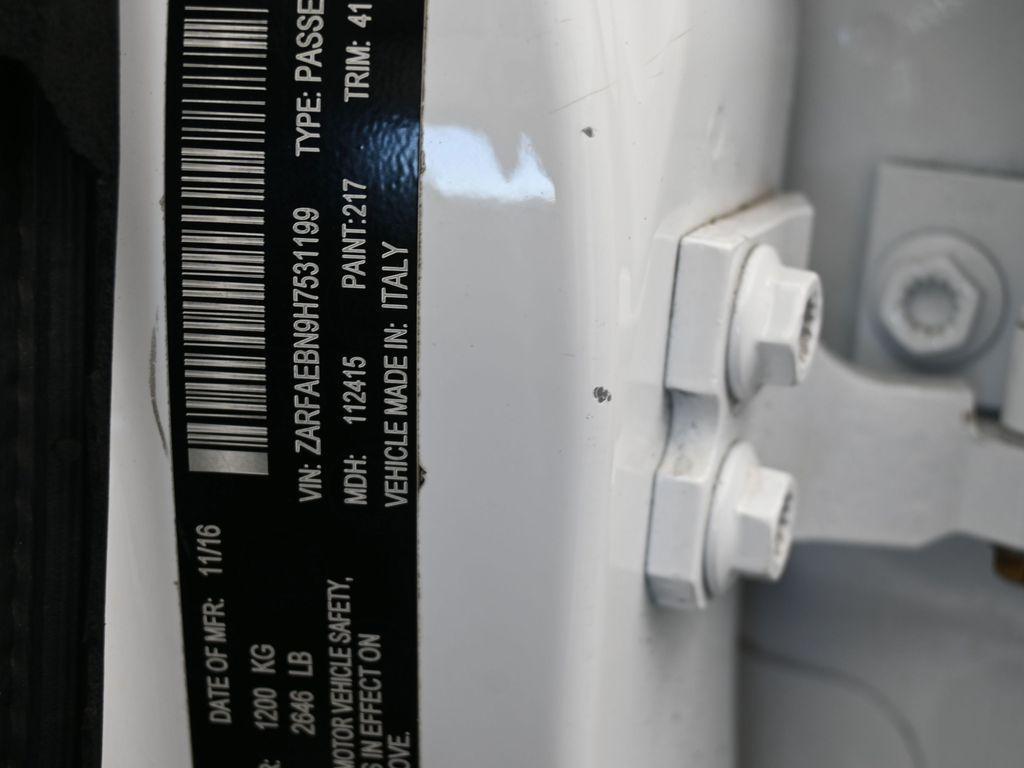 used 2017 Alfa Romeo Giulia car, priced at $5,991