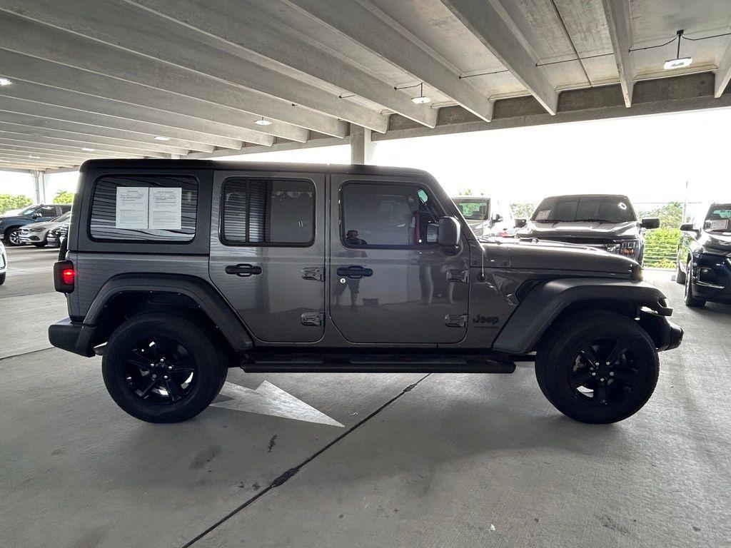 used 2021 Jeep Wrangler Unlimited car, priced at $18,590