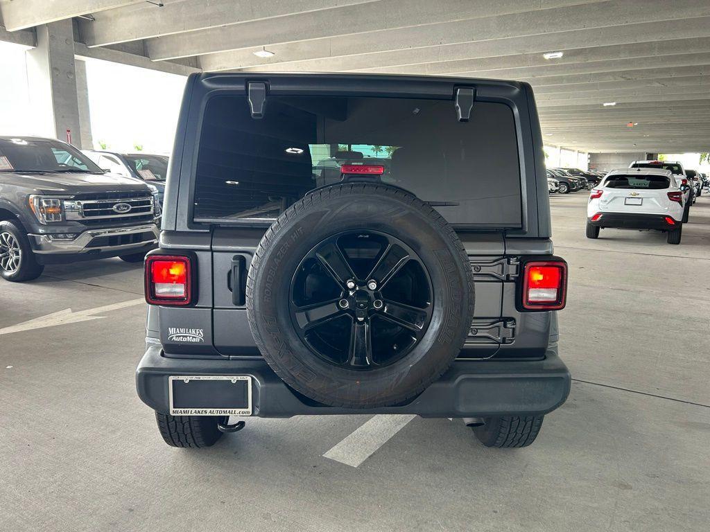 used 2021 Jeep Wrangler Unlimited car, priced at $18,590