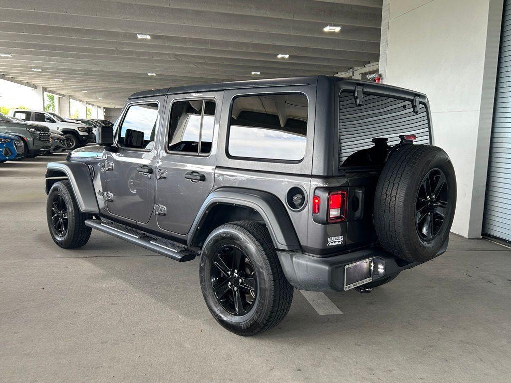 used 2021 Jeep Wrangler Unlimited car, priced at $18,590