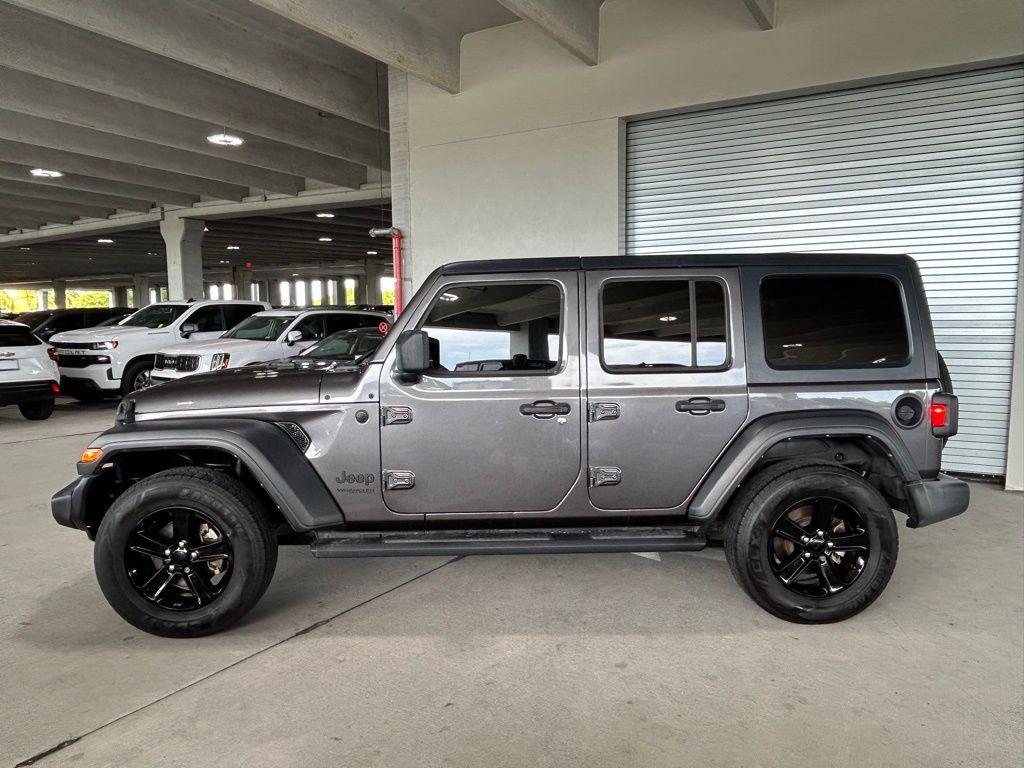used 2021 Jeep Wrangler Unlimited car, priced at $18,590